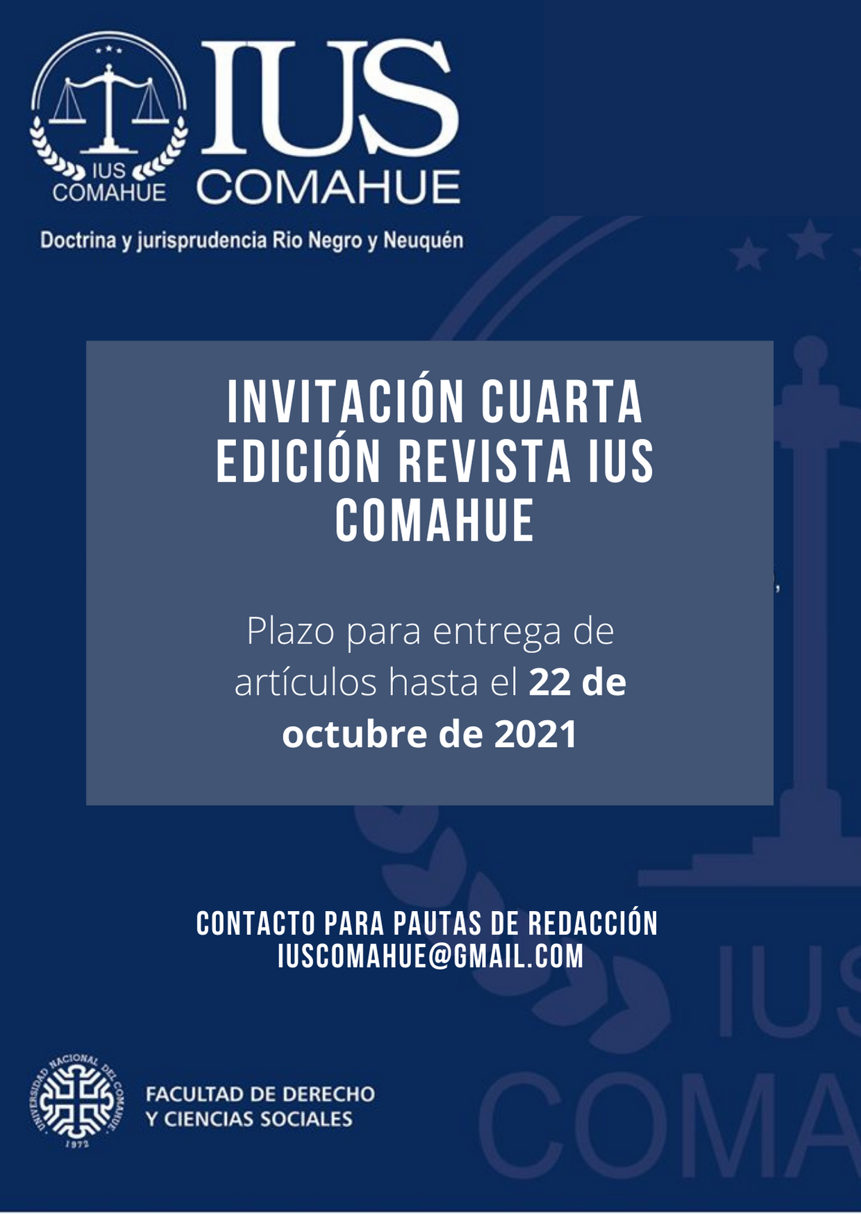 CUARTA EDICIÓN REVISTA IUS COMAHUE